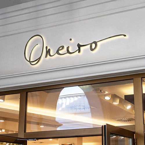 Chocolate logo with the title 'ONEIRO'
