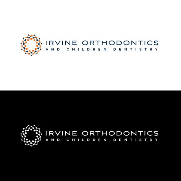 Orthodontist logo with the title 'Irvine Orthodontics'