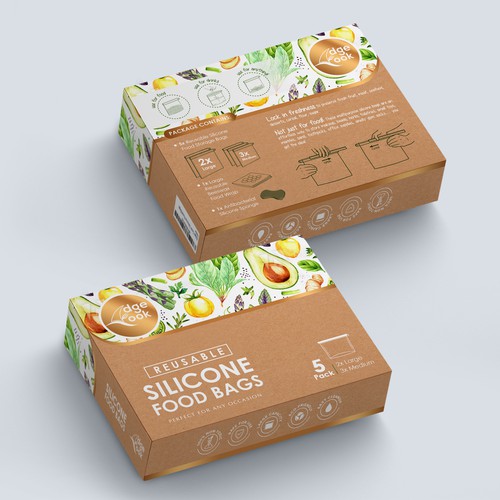 Food packaging shop design