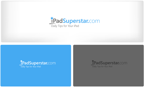 Super logo with the title 'logo for iPadSuperstar.com'