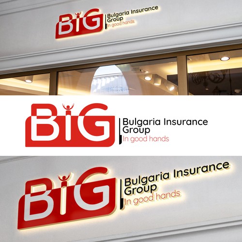 Insurance brand with the title 'Insurance group logo '