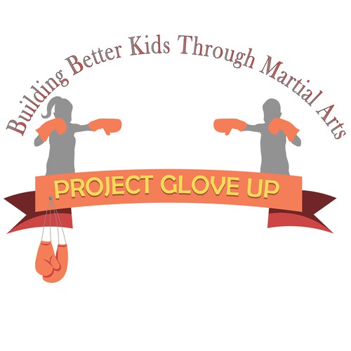 Glove logo with the title 'Logo concept for Project Glove Up'