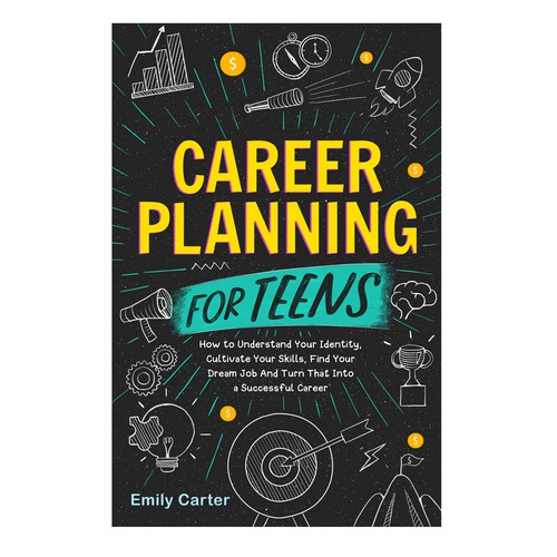 Teen book cover with the title 'book cover career planning '