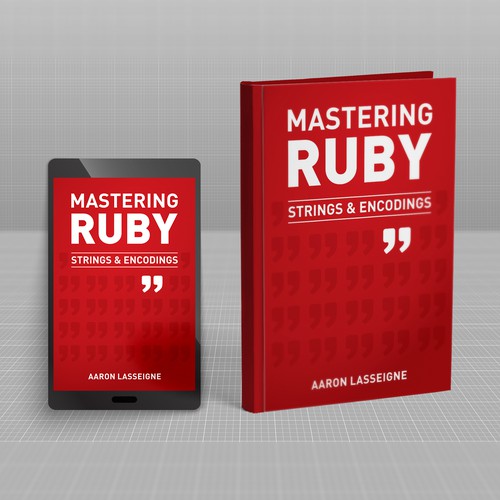 Technology book cover with the title 'Mastering Ruby - Computer Programming Language'
