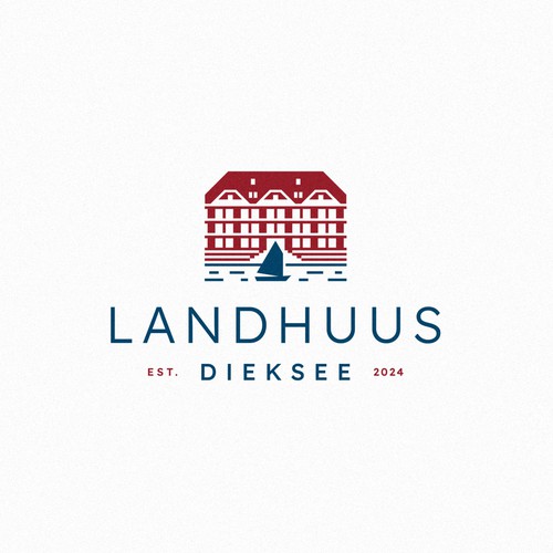 Facade logo with the title 'LANDHUUS DIEKSEE'