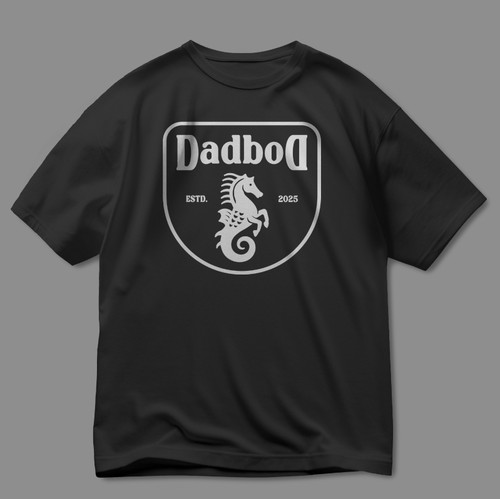 Seahorse logo with the title 'Dadbod'