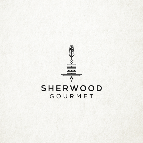 Gourmet design with the title 'Robin Hood inspired '