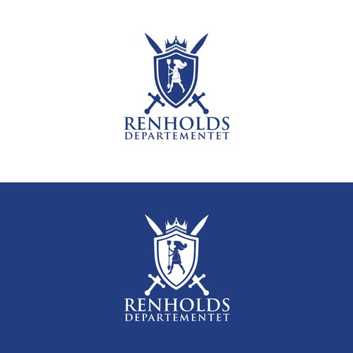 Lady logo with the title 'renholds departementet'