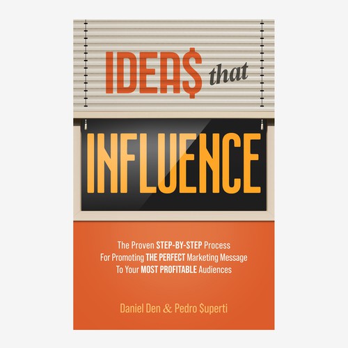 Motivational book cover with the title 'Business Cover Book'