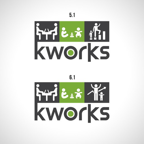 Clear design with the title 'Logo design'