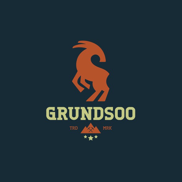 Ibex design with the title 'Grundsoo'