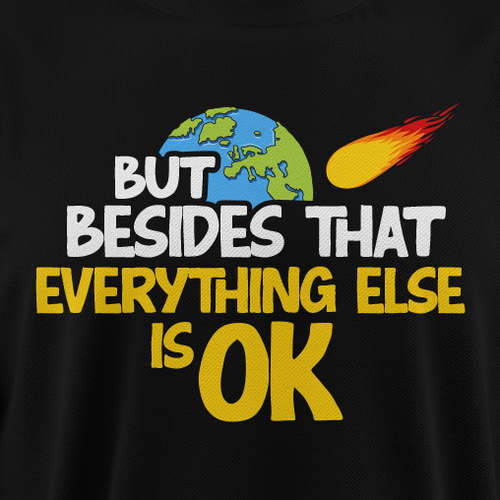 Comedy design with the title 'T-Shirt for a Comedian'