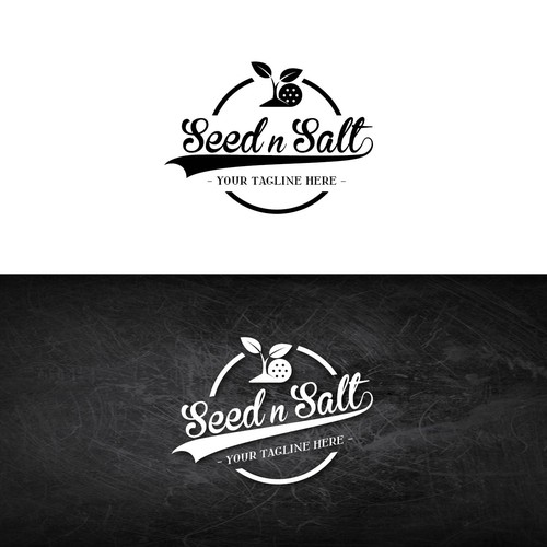 Salt logo with the title 'Seed n Salt logo'