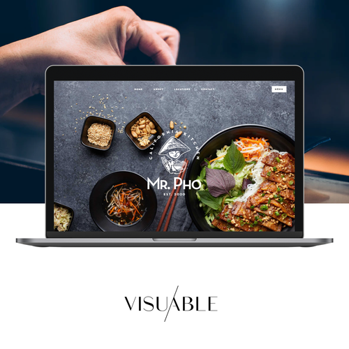 Vietnamese design with the title 'Restaurant '