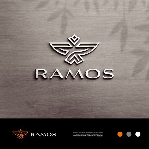Eagle design with the title 'Ramos - decision advisory'