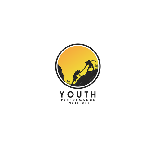Program design with the title 'Youth welness logo'