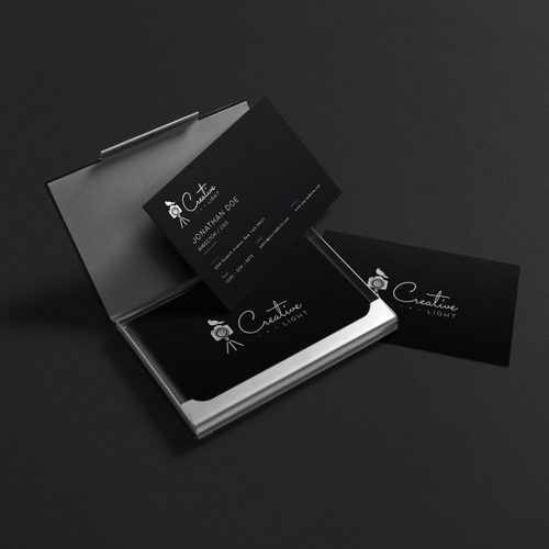 Camera brand with the title 'Creative Light Photography'