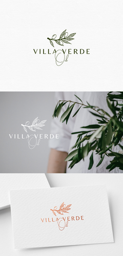 Olive oil design with the title 'Logo design for olive oil business'