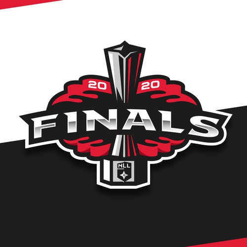 Lacrosse logo with the title 'Bold logo for National Lacrosse League finals'