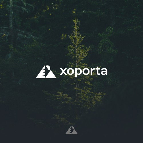 Booking logo with the title 'xoporta logo'