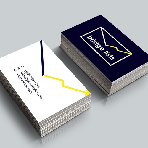 Email logo with the title 'Logo concept for a company  that helps entrepreneurs connect their business to consumers through building email lists'