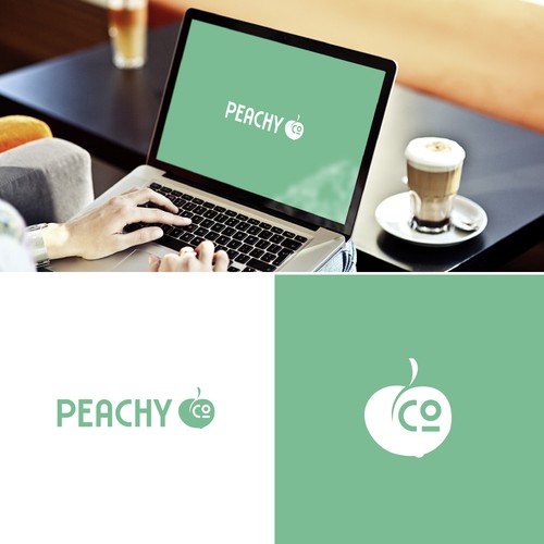 Cheeky logo with the title 'Logo concept'