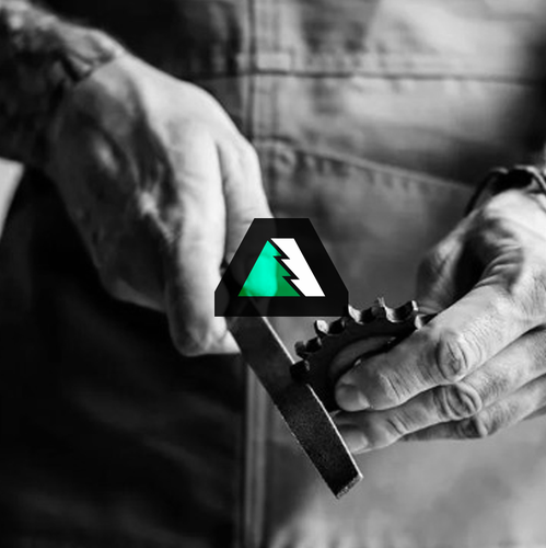 Woodworking design with the title 'Bold logo design for wood works.'