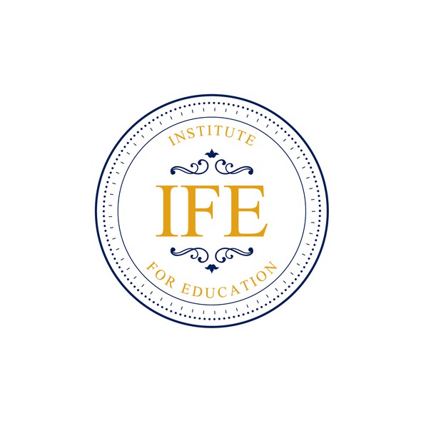 Organization logo with the title 'IFE Institute For Education'