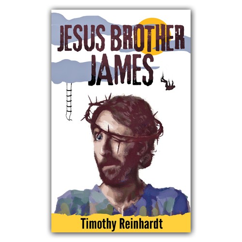 Comedy book cover with the title 'Book Cover Concept Draft'