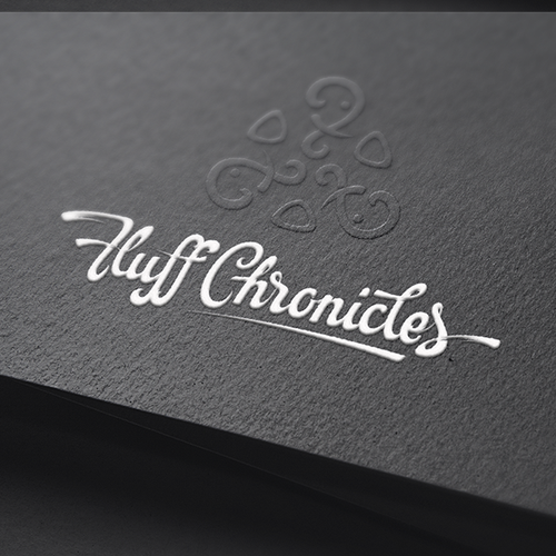 Elephant logo with the title 'Fluff Chronicles'