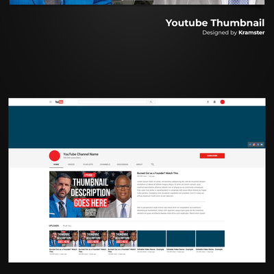Youtube Banner Design