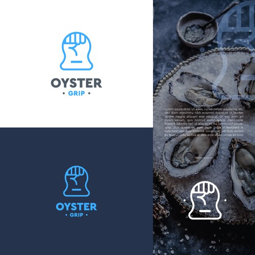 Oyster logo with the title 'Oyster Grip'