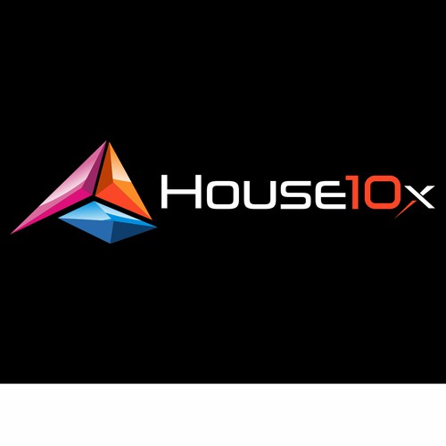 Construction company logo with the title 'House10x'