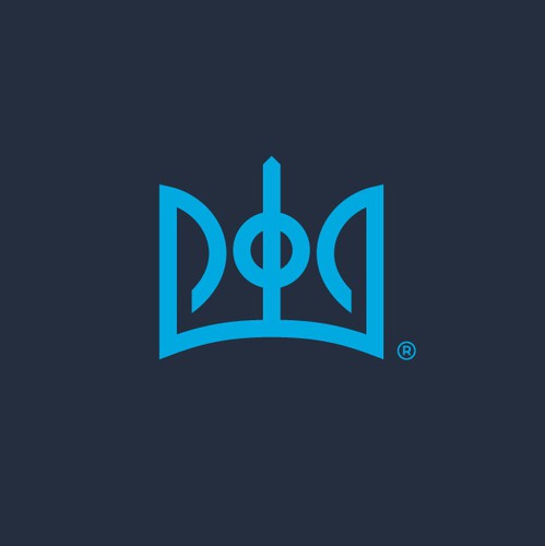 W logo with the title 'Crownfield Logo Concept for WinWon Sports Platform '