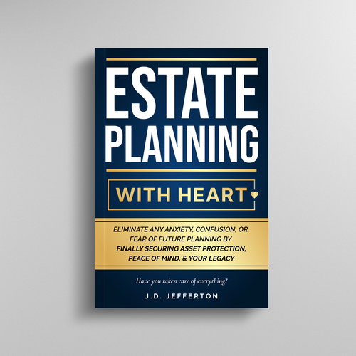 Heart book cover with the title 'Estate Planning With Heart'