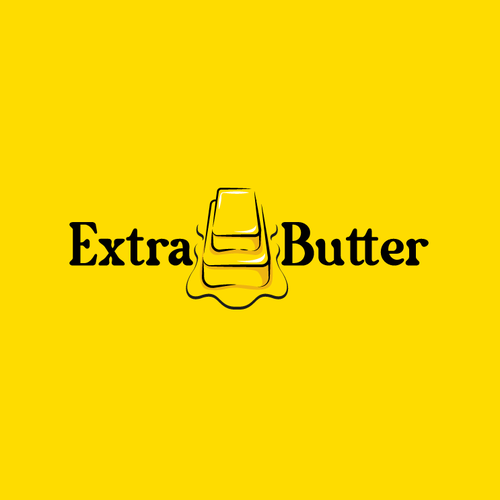 Butter design with the title 'extra butter'