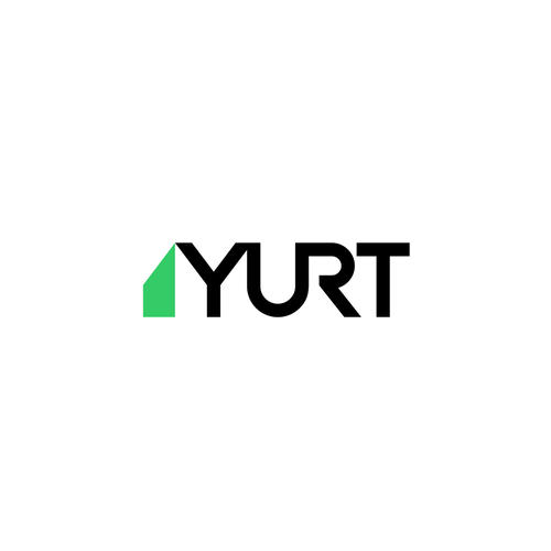 Real estate logo with the title 'YURT'