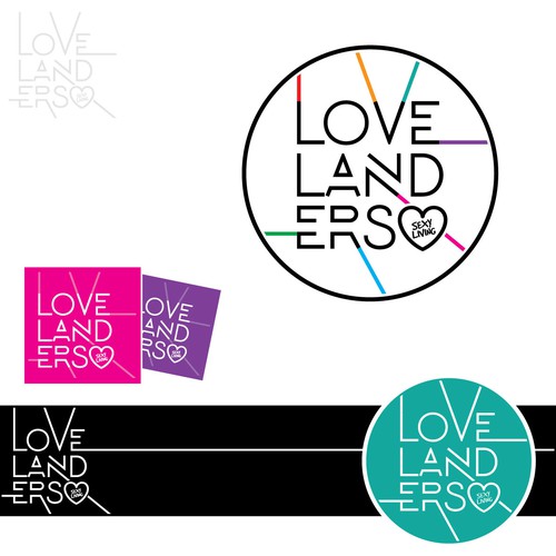 Sexy logo with the title 'Lovelanders'