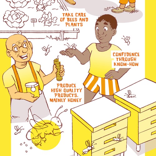 Cycle design with the title 'Infographic'