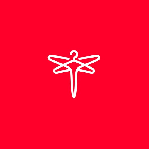 Dragonfly design with the title 'Creating Logo for Teeminder'