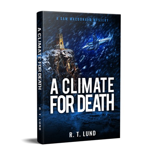Story book cover with the title 'A climate For Death'