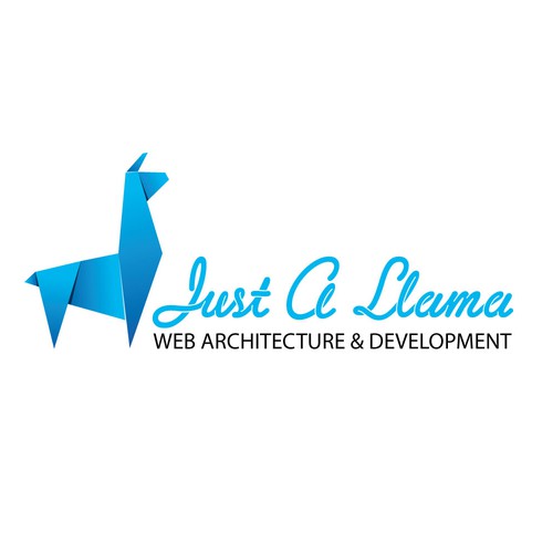 Origami logo with the title 'Modern logo concept for an architect.'