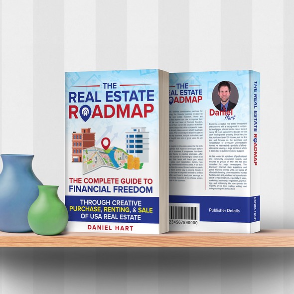 Real estate book cover with the title 'Real Estate Roadmap'