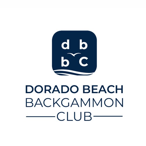 Club logo with the title 'DORADO BEACH BACKGAMMON CLUB'