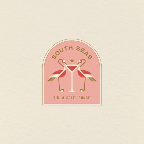 Mid-Century design with the title 'Stylish, leisure-focused venue'