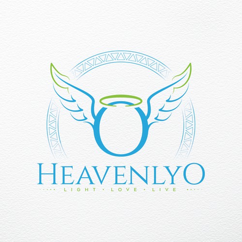 Heaven logo with the title 'Logo design contest entry.'