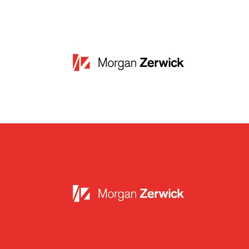 Commercial logo with the title 'Create a Modern Professional logo for MorganZerwick'