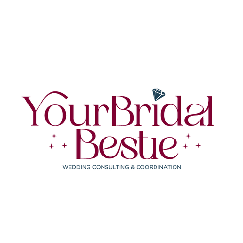 Marriage logo with the title 'Your Bridal Bestie'