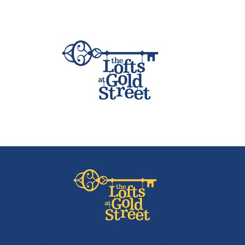 Sign logo with the title 'The Lofts at Gold Street'