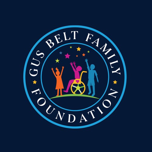 Positivity logo with the title 'Gus Belt Family Foundation'